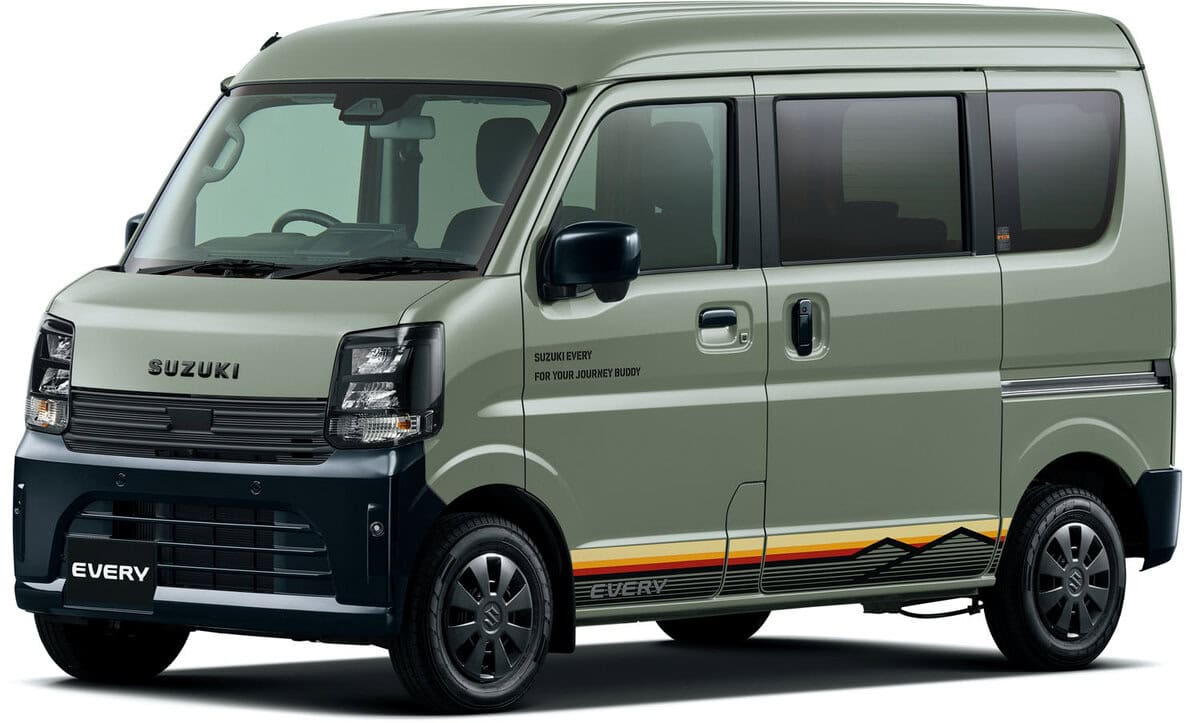 【車中泊仕様！】エブリイ グレー ターボ付き 車中泊に最強の軽】スズキ「エブリイ／エブリイワゴン」が一部改良