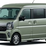 エブリイワゴンは「力強さと上質感」がテーマ。より存在感を高めるデザインへと変更された