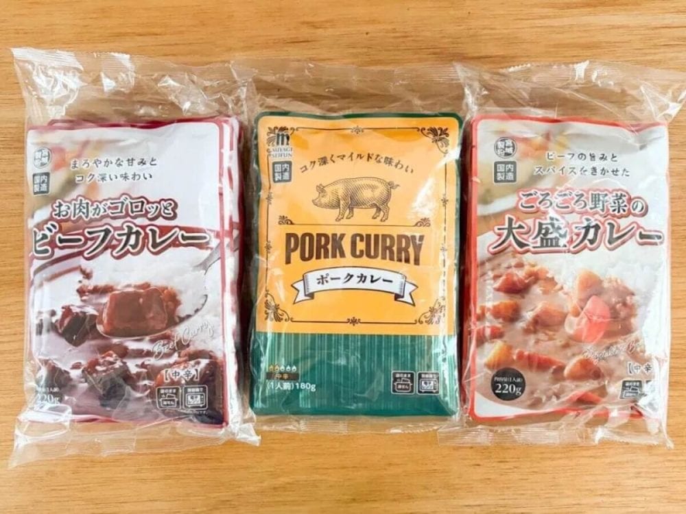 第3位　【業務スーパー】1食約70円から!? コスパ最強の「レトルトカレー3種」を食べ比べ＆激ウマアレンジ