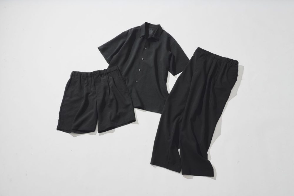 紳士　風を通すショートパンツ ￥3,990 紳士　風を通す半袖シャツ ￥3,990 紳士　風を通すツータックパンツ ￥4,990