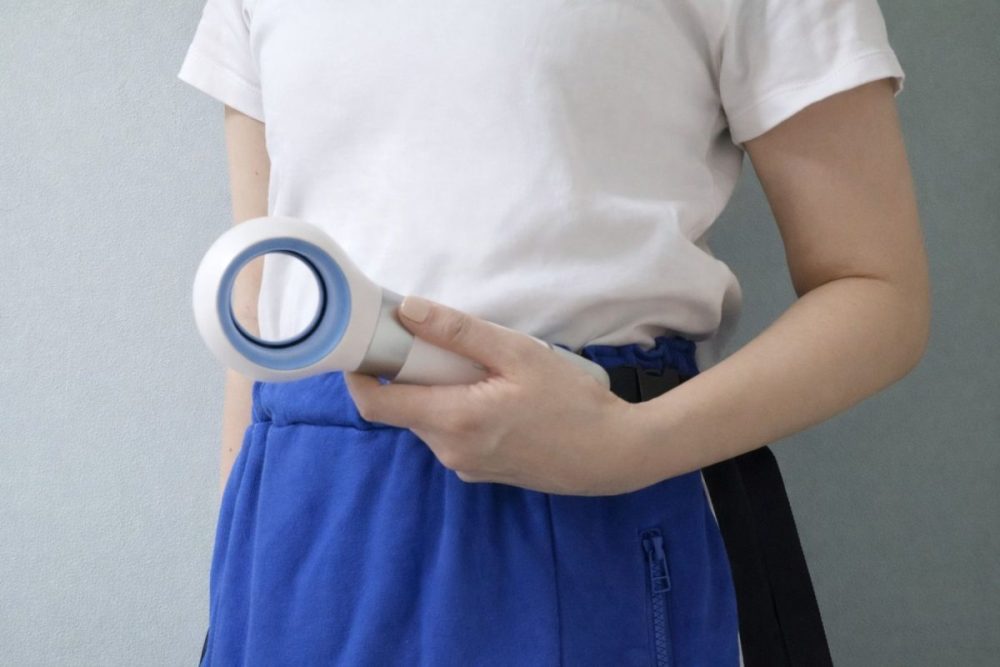 羽根が見えないタイプは外出先で注目されそう！