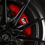 ホイールはBBS製18インチ鍛造で、タイヤサイズは235/40R18