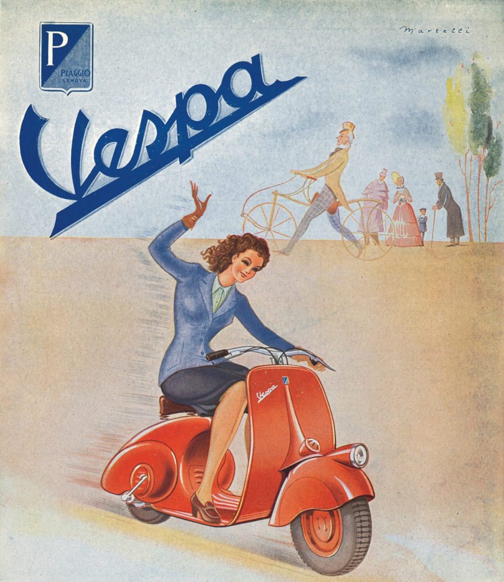 1946年当時の広告ポスター