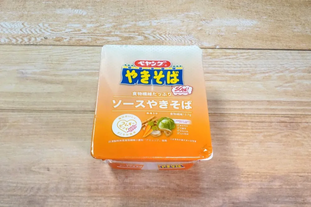 第3位　「このカップ麺、ガチで激うまだった」4月上旬に調査した“最高だったカップ焼きそば”ベスト3杯【1位は本格とんこつラーメンなペヤング!?】