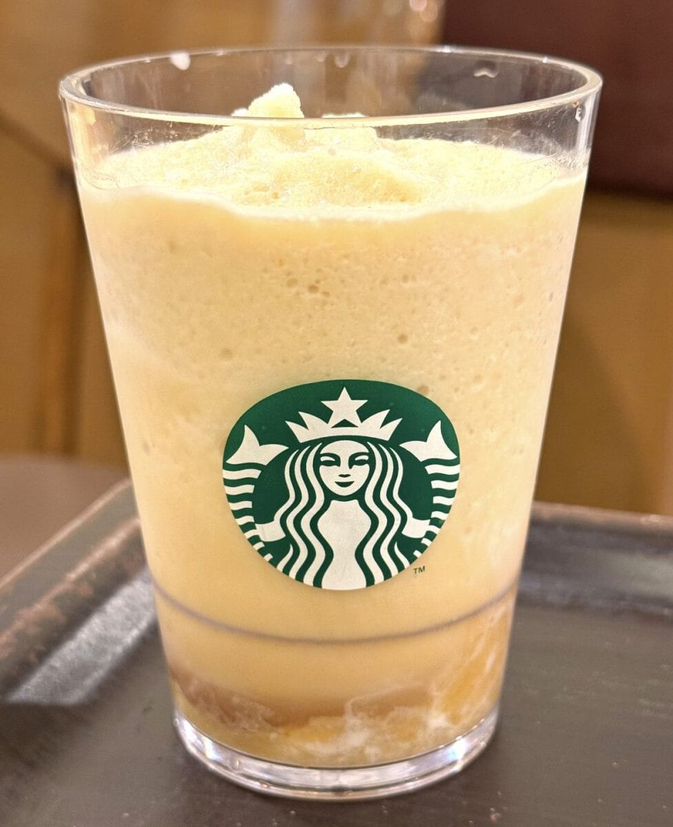 「バナナ アフォガート フラペチーノ」