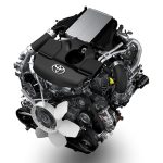 パワートレーンは、2.8L直4直噴ディーゼルエンジン「1GD-FTV」に6速AT&パートタイム4WDシステムを組み合わせる