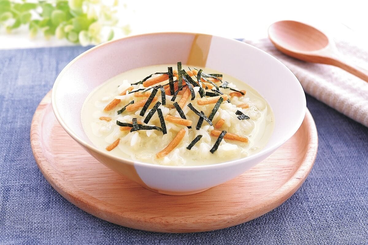 イチオシNo.1アレンジ!冷やし豆乳茶づけ