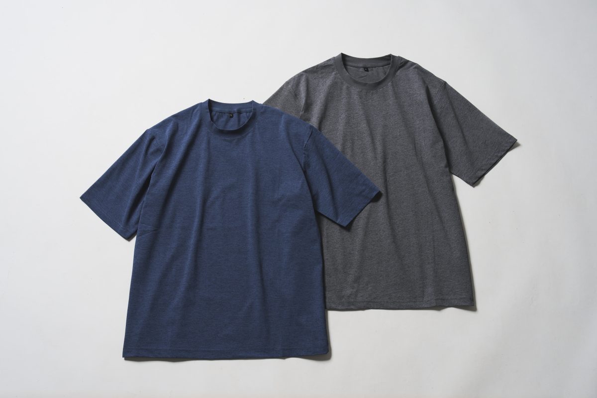 汗が染みても目立ちにくい半袖Ｔシャツ 各￥980