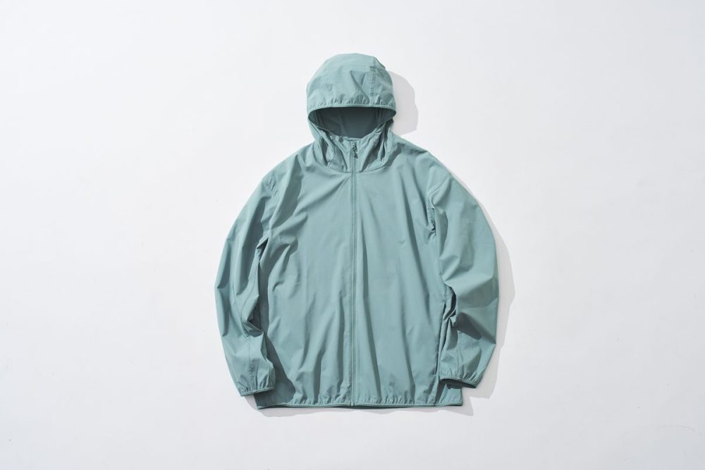 ポケッタブルUVカットパーカ/NANODESIGN 54 GREEN ￥3,990