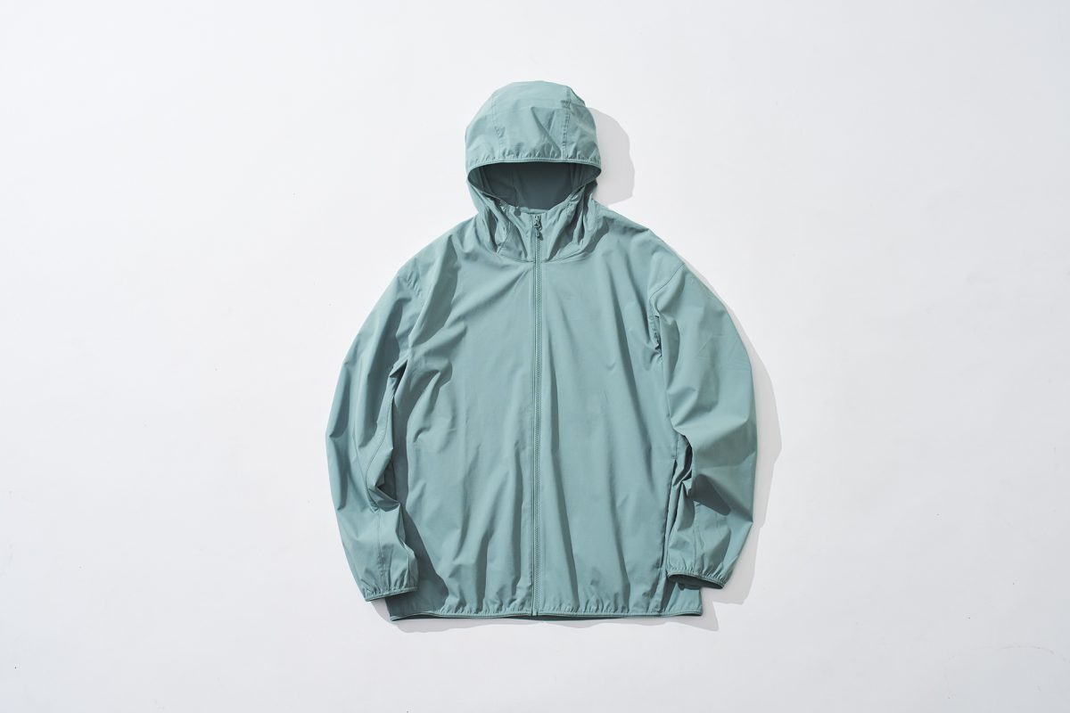 ポケッタブルUVカットパーカ/NANODESIGN 54 GREEN ¥3,990