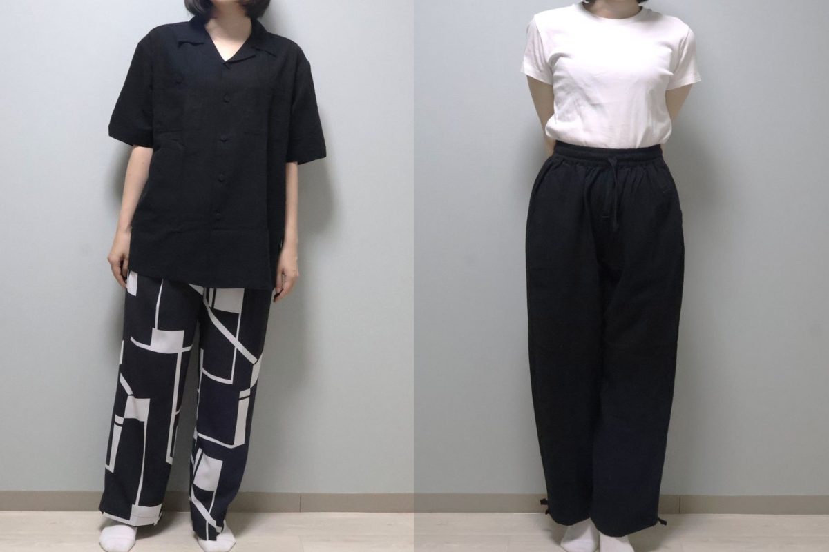 セットアップで着ても別々で着ても良い汎用性の高さが魅力