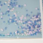 ロルバーン ポケット付メモ グリッター」の表紙はスパンコールサラサラと動く