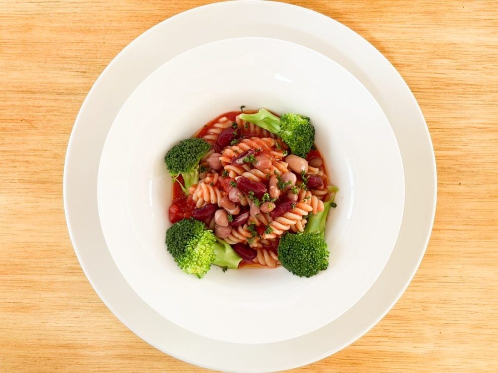 デュラムセモリナ粉を使用したフリッジは、1食100gの乾麺を使用。つまり、1食あたり17.5円のパスタがメイン食材となるので、日々の料理で使いたくなります！