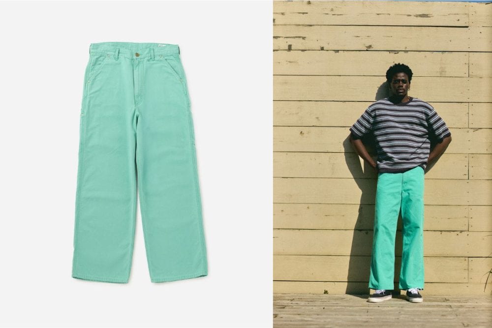 オアスロウ「DAD'S FIT OXFORD PAINTER PANTS」￥27,500