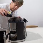 抽出濃度に合わせ、自動で豆量を計算してくれるので毎回計る必要はない