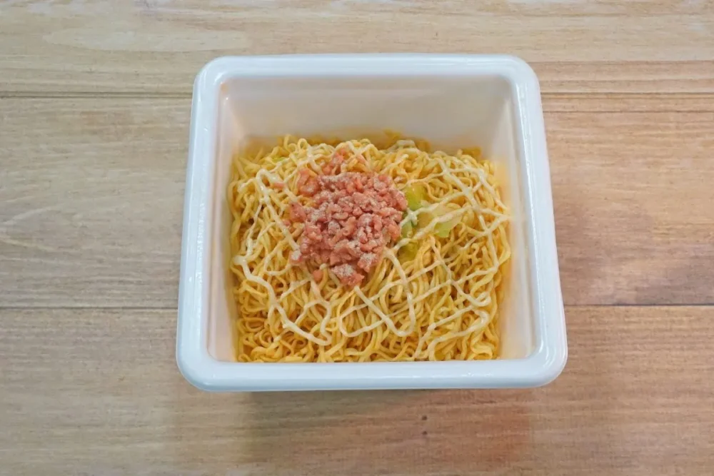 第3位　「このカップ麺、ガチで激うまだった」4月上旬に調査した“最高だったカップ焼きそば”ベスト3杯【1位は本格とんこつラーメンなペヤング!?】