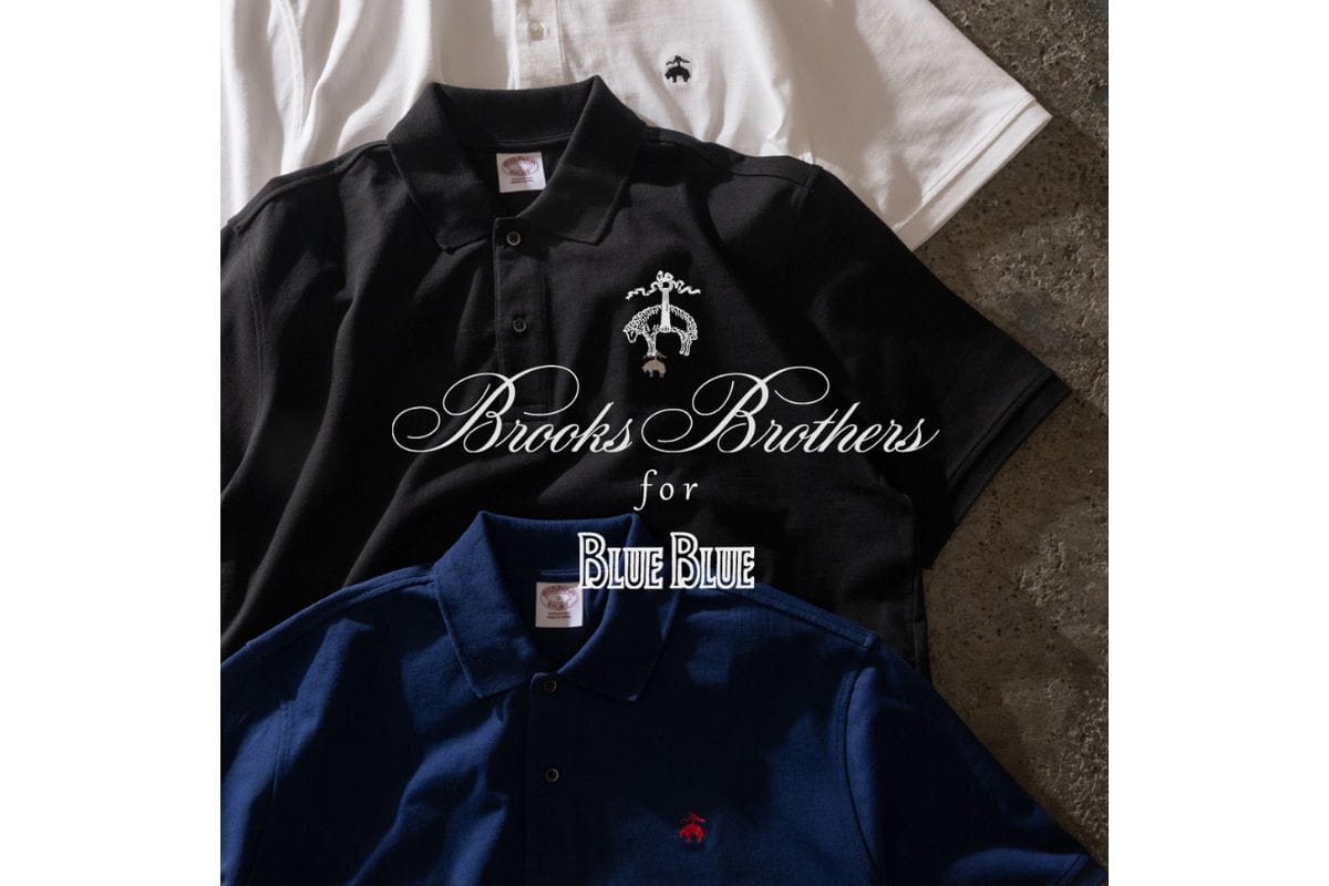Tシャツの快適さ×ポロの上品さ】「ブルックス ブラザーズ×ブルーブルー 