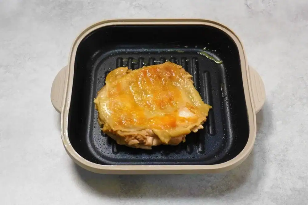 第1位 【ニトリ神アイテム】レンチンで両面焼き!? “ひっくり返し不要”の4,990円グリルを試したら最高すぎた