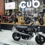 今年、ホンダが新たにスタートさせた「カブハウス」のイメージ展示