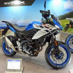 シャープなアドベンチャーのルックスにSV650のエンジンを継承したクロスオーバーモデル「SV-7GX」