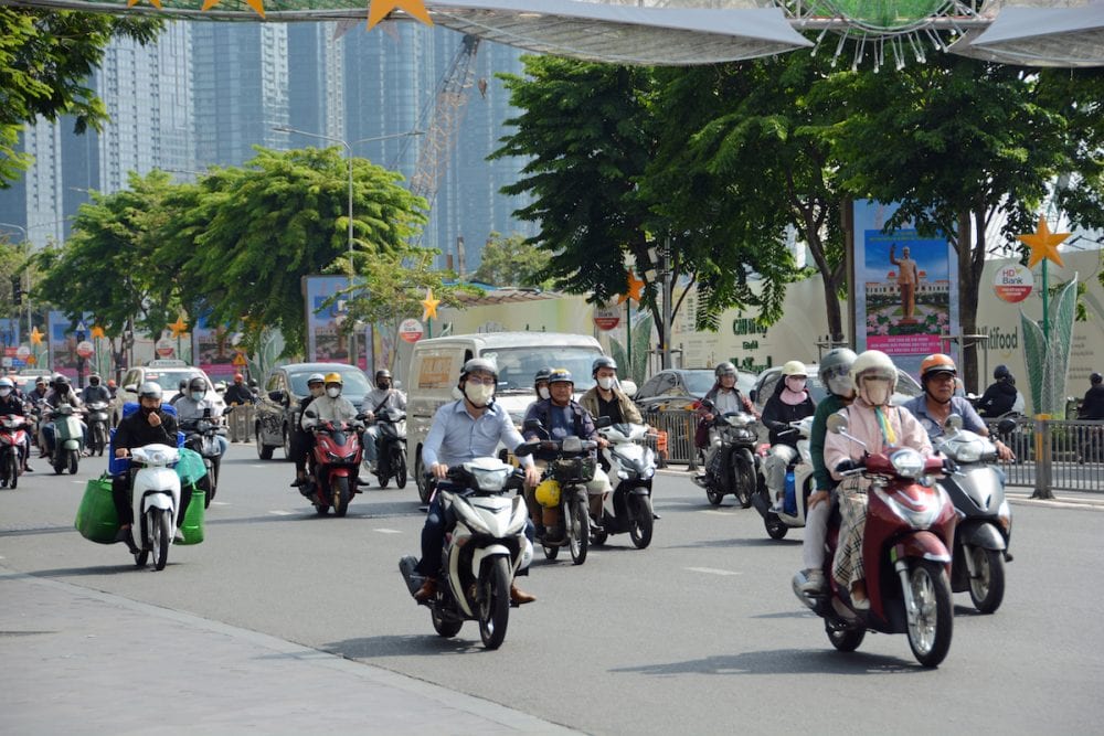 ベトナムは世界第二位のバイク保有率の国