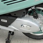 従来の155㏄エンジンから排気量を174ccへとアップさせた新型の180cc I-getエンジン