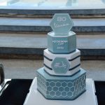 ベスパ生誕80周年を記念して作られたスペシャルケーキ