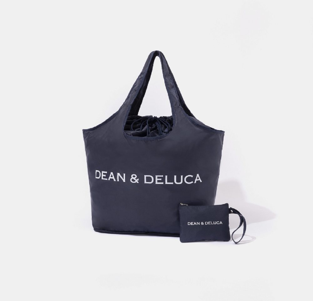GLOW8月・9月合併号特別付録「DEAN ＆ DELUCA 大きくてたためる グローサリーバッグ＆ストラップ付きポーチ」