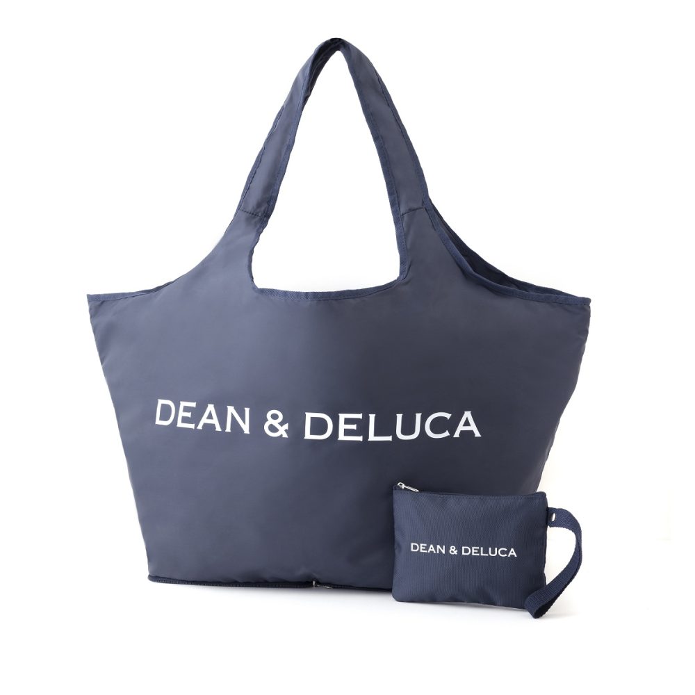 GLOW8月・9月合併号特別付録「DEAN ＆ DELUCA 大きくてたためる グローサリーバッグ＆ストラップ付きポーチ」