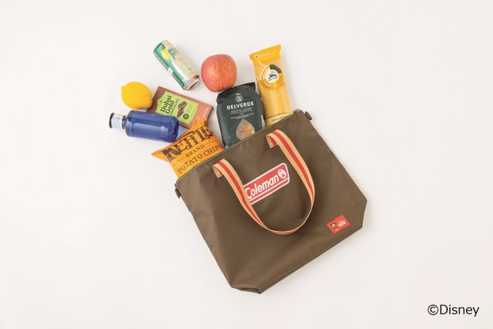 【GLOW7月号付録が優秀】「ディズニー×コールマン」の2WAYで使えるトートは大容量&はっ水加工付き!