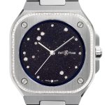 ベル＆ロス「BR-05 36㎜ ブルー ダイヤモンド イーグル」￥737,000／自動巻／36.0㎜径／パワーリザーブ約54時間／100m防水