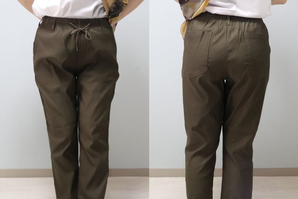 ウエストが気になる場合はトップスをふんわりかぶせよう