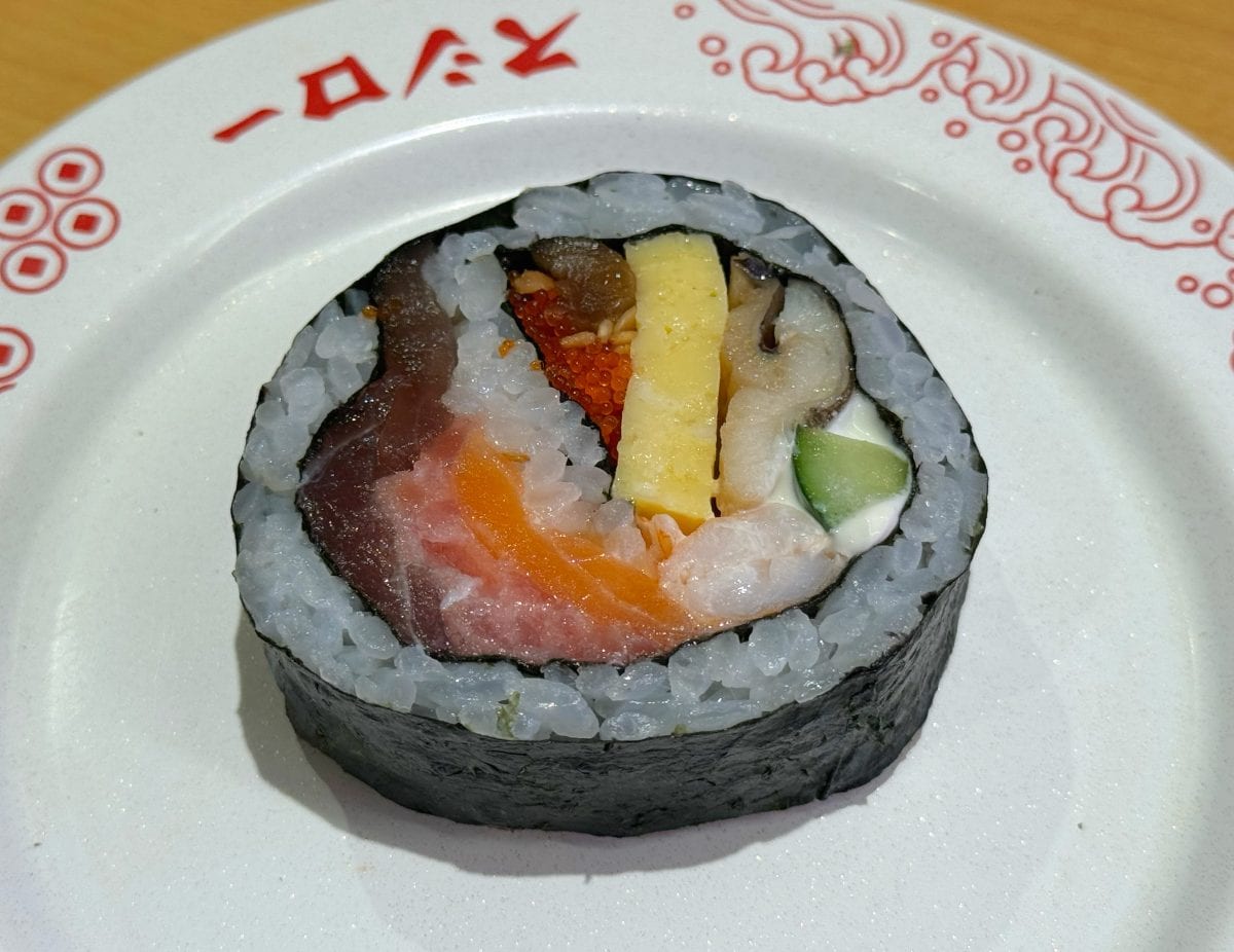 スシロー海鮮巻き重ね(夏）