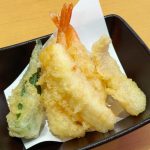 夏の山海の幸 天ぷら盛り(えび天)