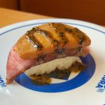 国産牛のロッシーニ風 黒トリュフソース（一貫）