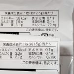 そもそものグラム数が異なっていた