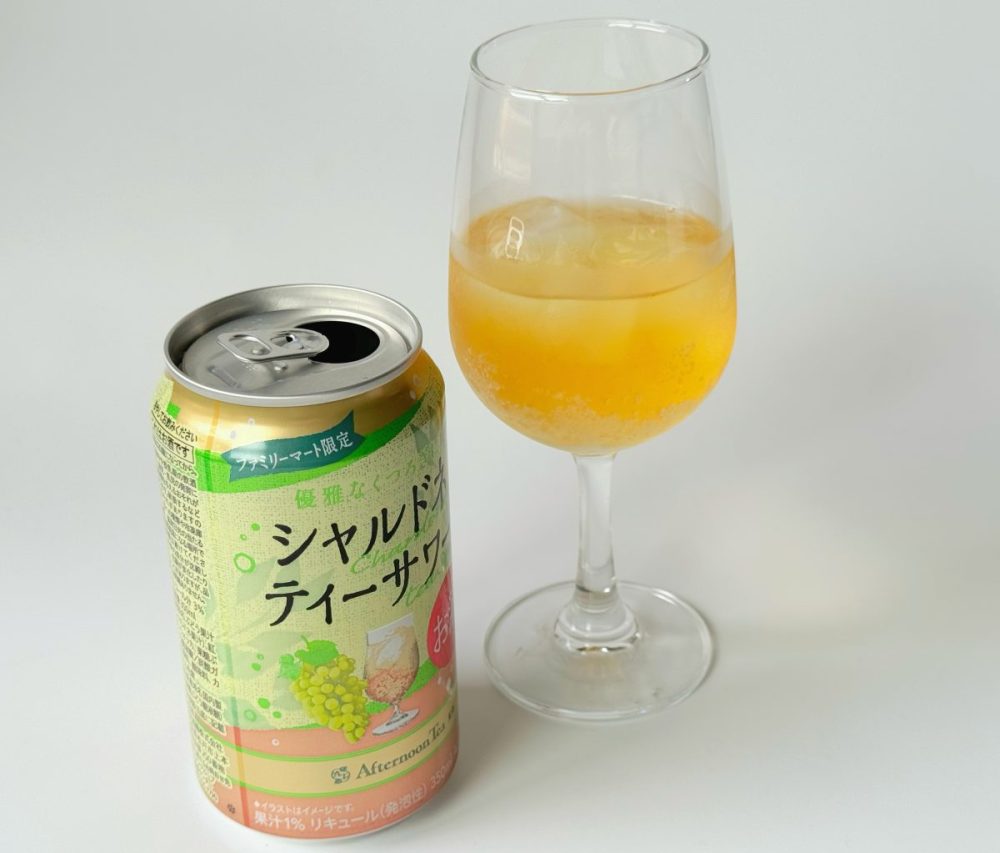 アフタヌーンフェア初のお酒が登場！「シャルドネティーサワー」