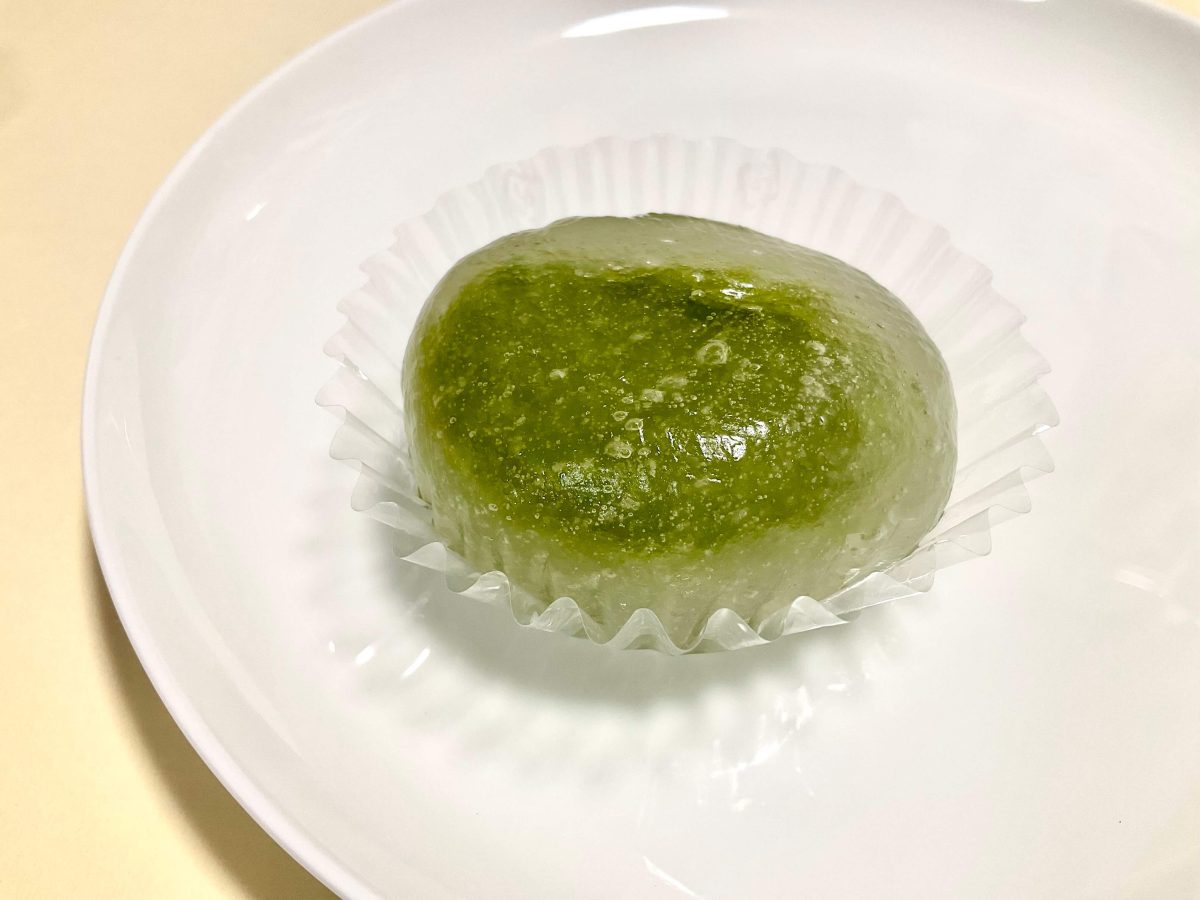 セブン-イレブン、ぷるもち水まんじゅう 抹茶あん