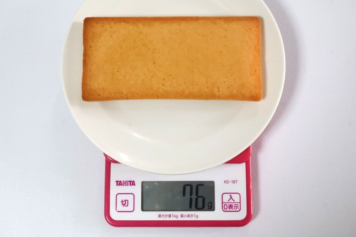 「大きいフィナンシェ」」は76g