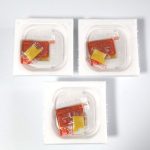 納豆は3パック入り、たれとからしも