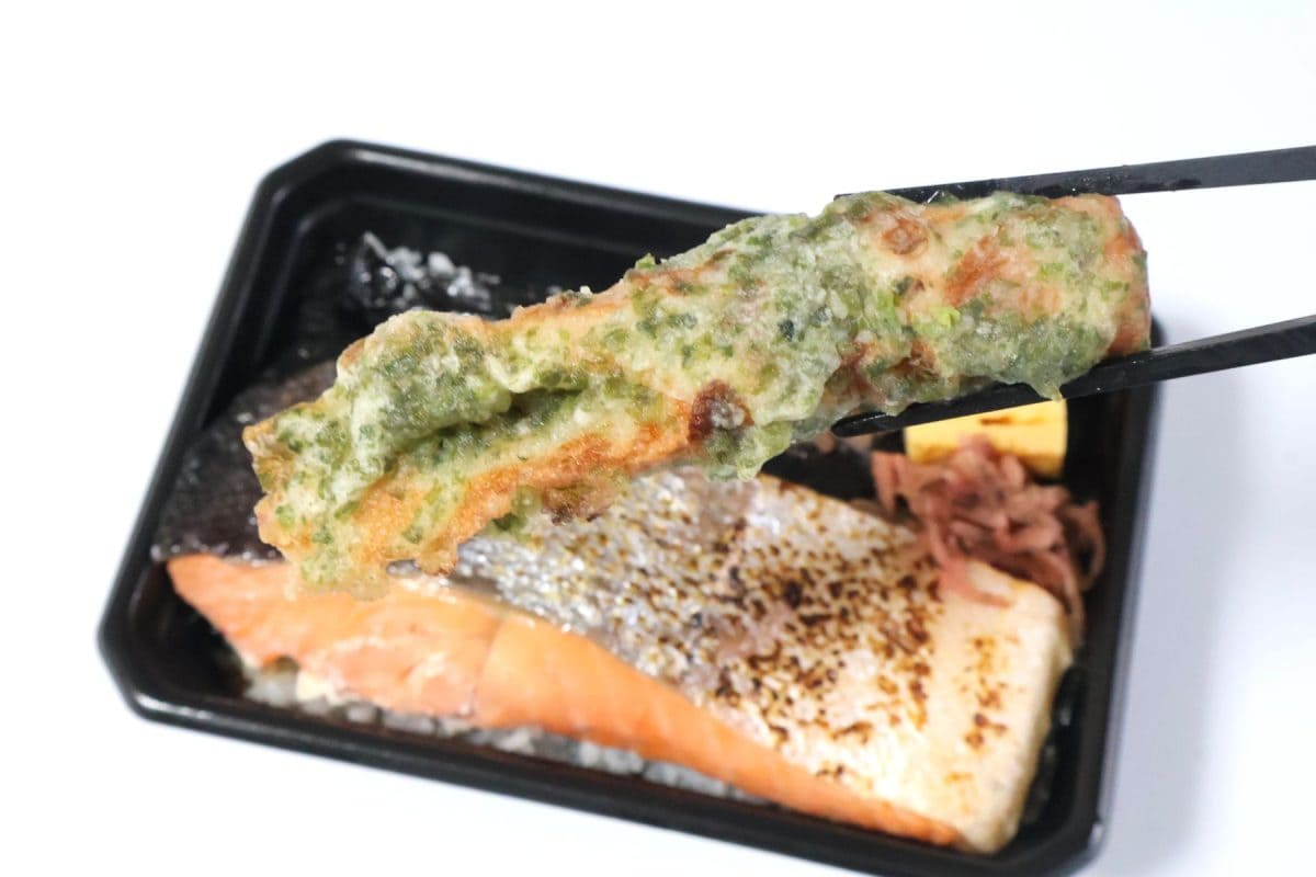 磯辺揚げは冷めても美味しい