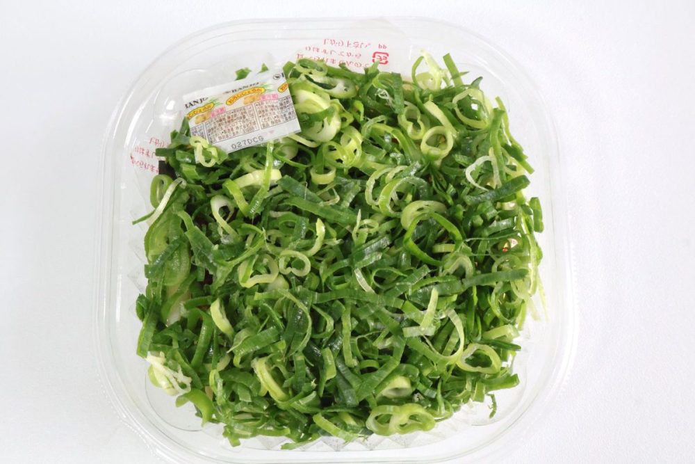 ネギだらけでうどんは見えない