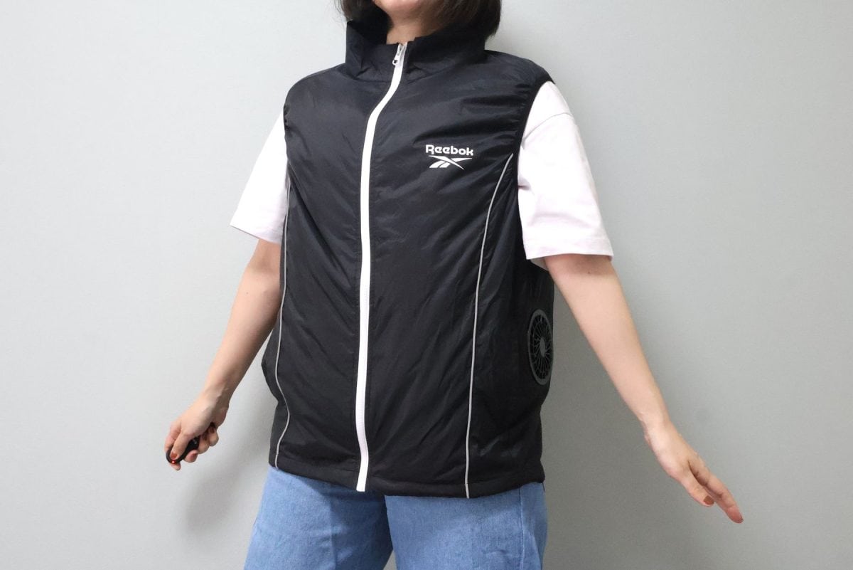 涼しさに驚き】ドンキ限定「ファン付きベスト」を着用レポ。職人感ゼロ