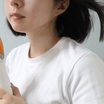 羽根が見えないタイプのハンディファン