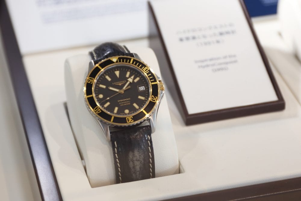 新世代モデルのデザインソースとなった1992年発表の「アドミラル ダイバー」