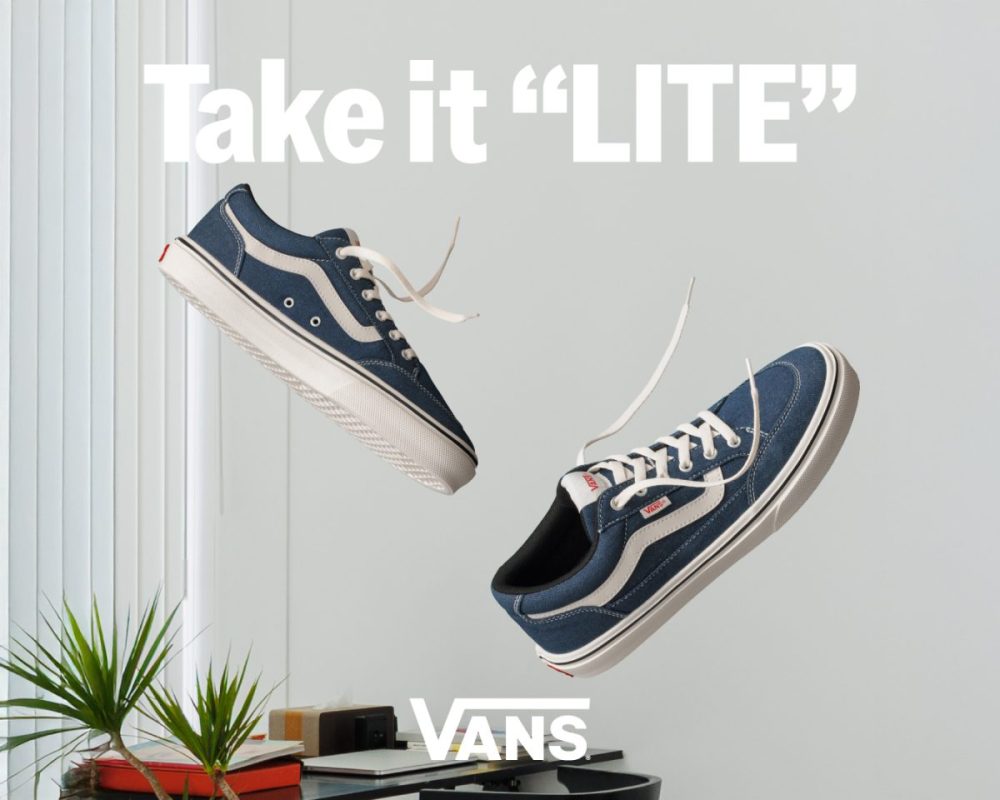 ABCマート／軽量性と快適性を追求した「VANS LITE」シリーズのFALKEN新ビジュアル