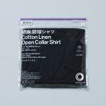 コンビニエンスウェア「綿麻 開襟シャツ」￥2,990