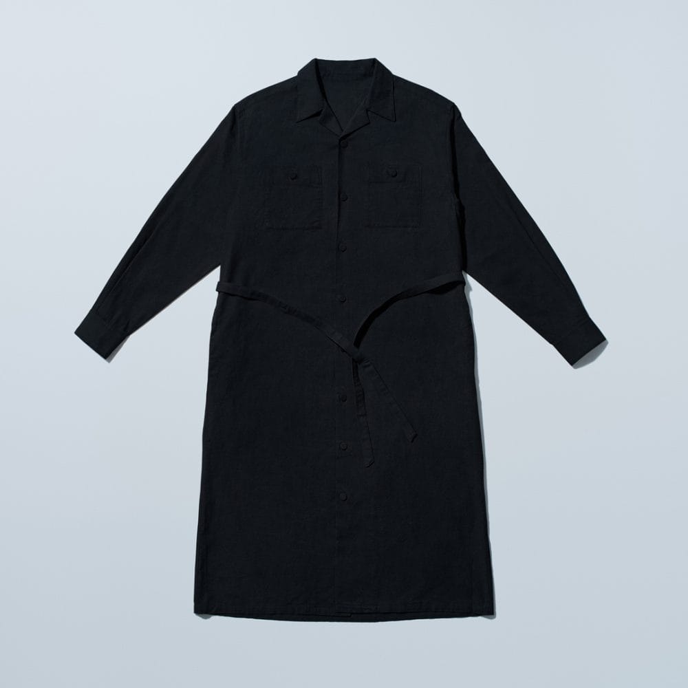 コンビニエンスウェア「綿麻 シャツコート」￥3,990