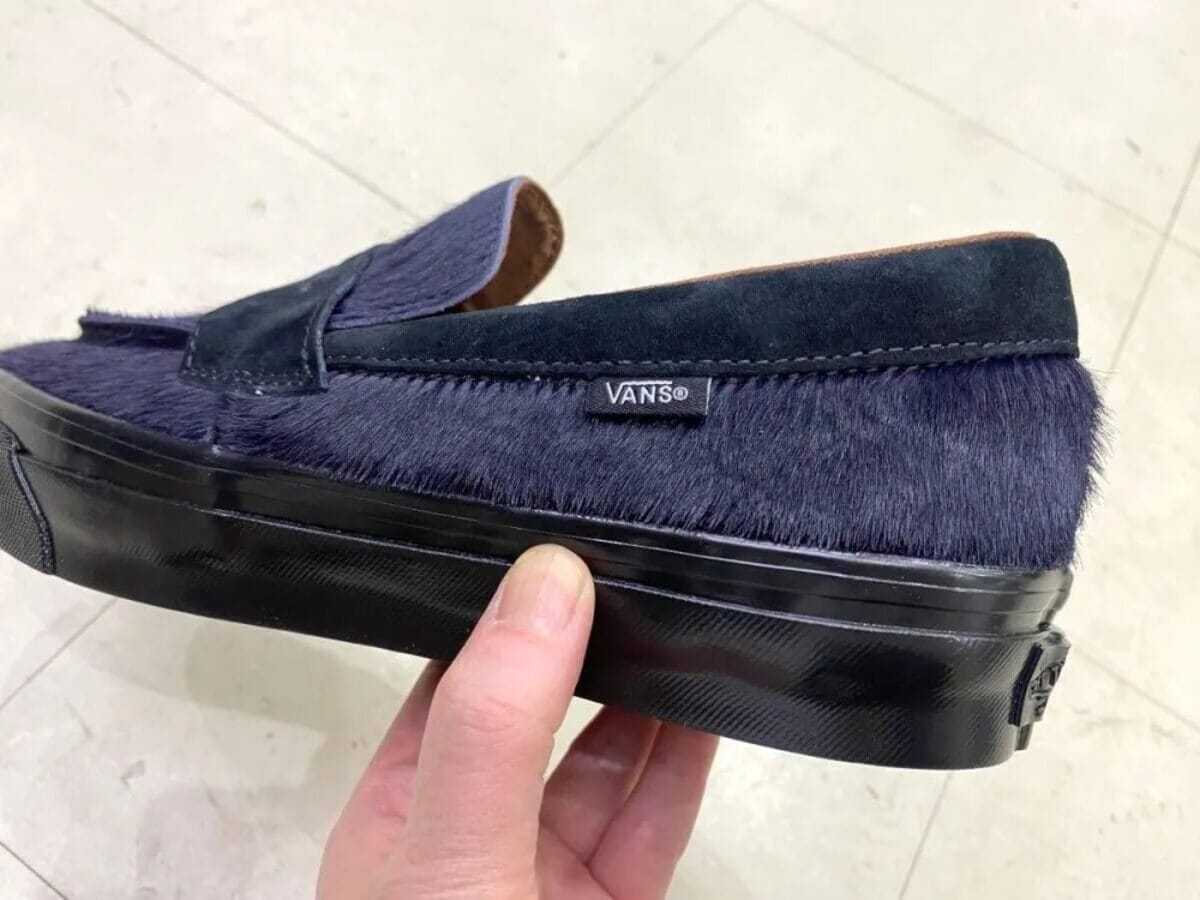 vans ローファー ヴァンズの スケート ローファー にスエード素材の新 
