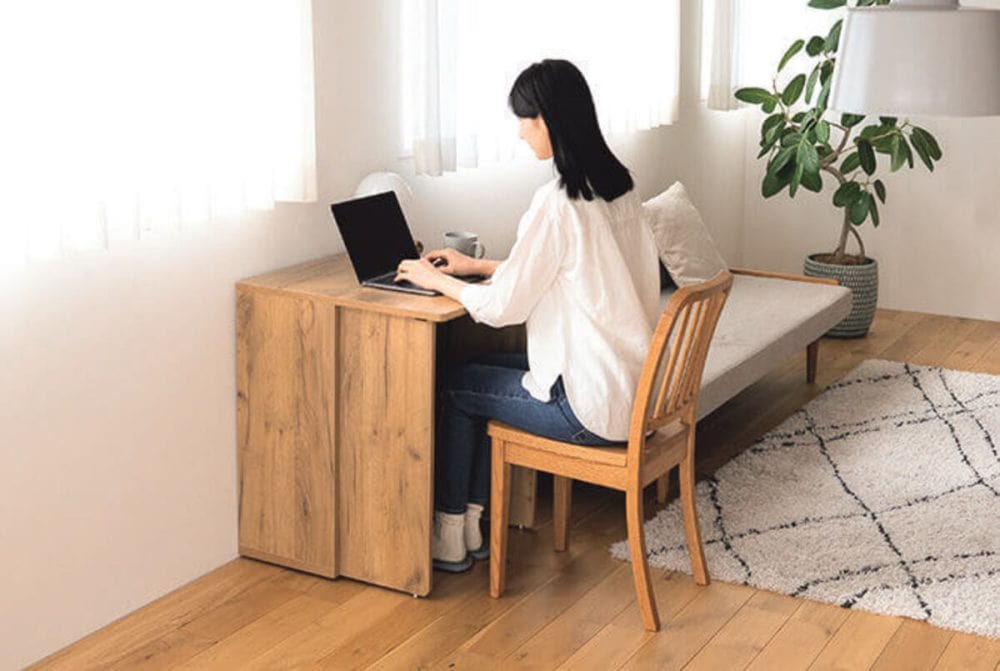 工具不要！広げればデスクに